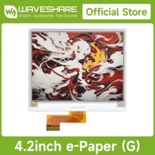 Waveshare 4.2inch e-Paper display e-ink display, 400x300, Red/Yellow/Black/White