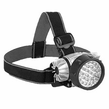 LED-Stirnlampe, 28 LEDs inkl. Batterien, Stirnlampe f&uuml;r Handwerk & Freizeit