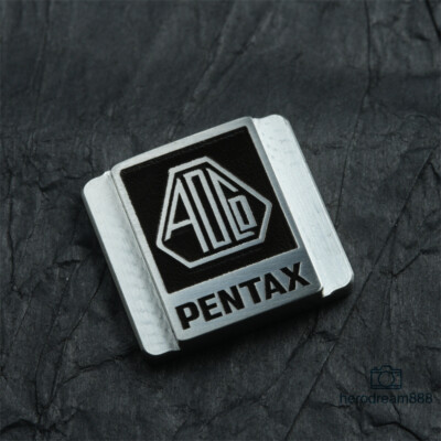 ASAHI Pentax 100th Camera Hot Shoe Cover Brass Cupronickel For