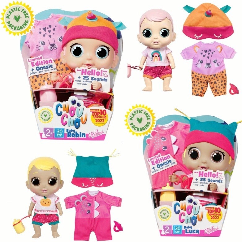 ZAPF CREATION Chou Chou Baby Robin or Luca Limited Edition Doll