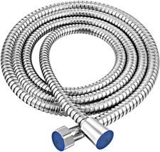Shower Hose Replacement 98 Inches Stainless Steel Flexible Pipe Anti-Kink 2.5 m