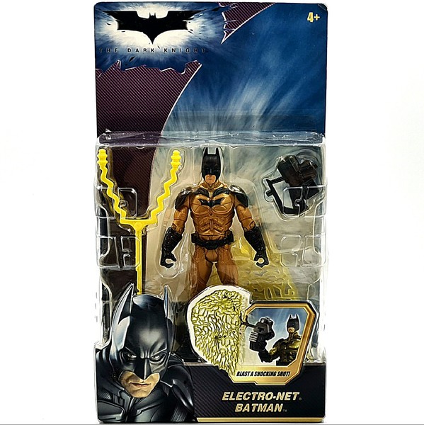 Electro Net Batman Figure The Dark Knight 2008 Mattel Dc Comics Neu Ovp Gotham-image