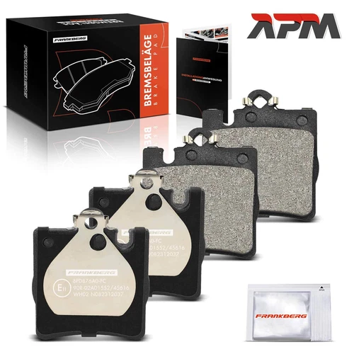 Bremsbeläge Hinten für Mercedes-Benz C-Klasse W203 CLK C209 W210 SLK R171 CL203