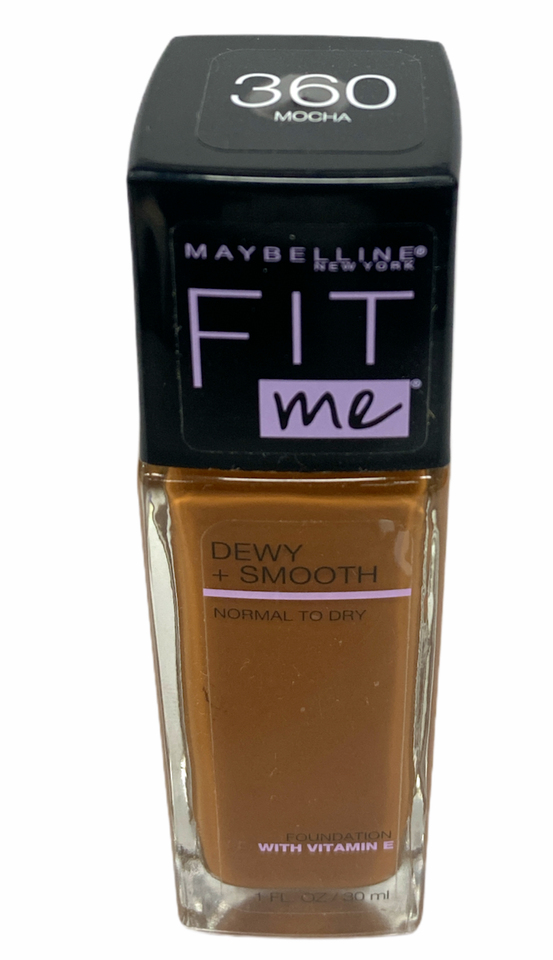 Maybelline Fit Me Dewy + Smooth Foundation – 315 Soft Honey, 30 Ml