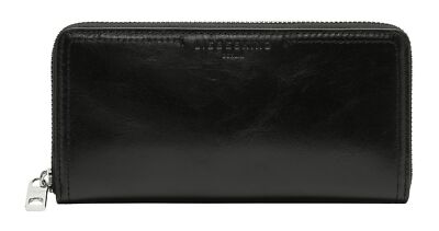 LIEBESKIND BERLIN Chudy Paper Touch Crinkle Gigi Purse L Geldbörse Black