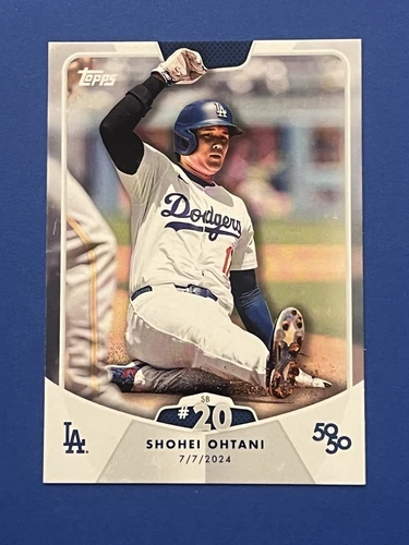 2024 Topps SHOHEI OHTANI 50/50 CARD #48 - SB #20