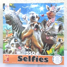 Ceaco Selfies African Sun 550-Piece Jigsaw Puzzle - Colorful Animal Photo Fun, 24x18 Inches - View #8