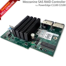 Dell PowerEdge C2100 C1100 Mezzanine 6GB SAS RAID Controller Card FS12-TY 85M9R