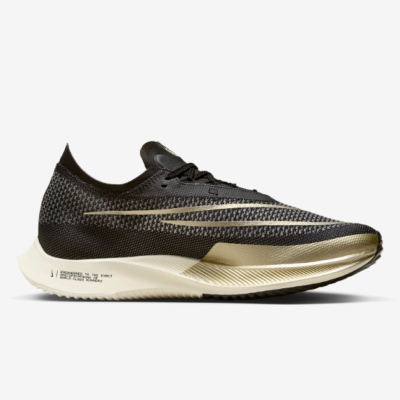 Nike ZoomX Streakfly Road Racing Shoes 'Black/Gold' (DJ6566-001