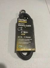 Everstart 4-Gauge Top Post Battery Cable 32 -Inches (LF32-4L-77)