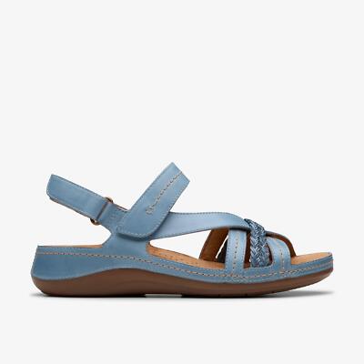 Clarks Women's Cecily Strap Blue Combi 26181424 | eBay