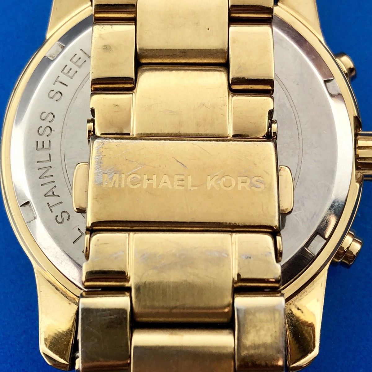 MICHEAL KORSの腕時計 Michael Kors MK5726 Women's Mercer Chrono Gold Tone Steel Watch