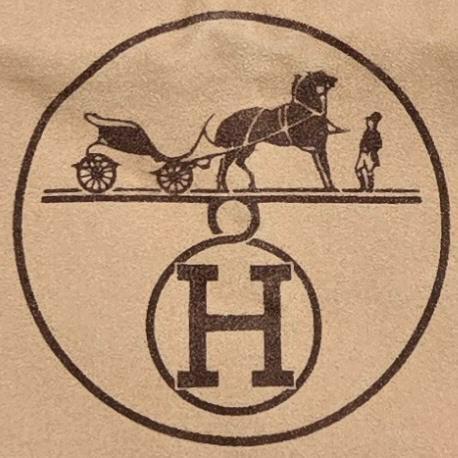 Hermes Dust Bag Brown Beige Cloth Women String Logo Auth  display picture 3