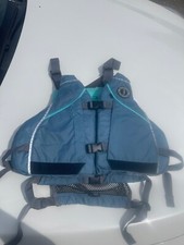 New W/ Tags MTI MUSTANG SURVIVAL Life Jacket Moxie Teal / Grey Adult XL / XXL