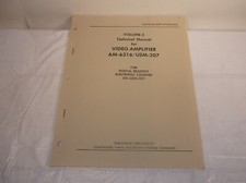 NAVELEX AM-6316/USM-207 VIDEO AMPLIFIER TECHNICAL MANUAL 0969LP0284030