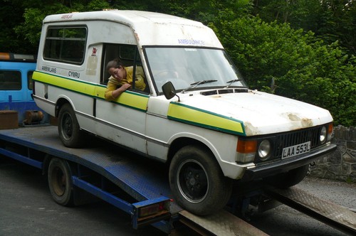Range Rover Classic 2 door ex ambulance - potential 4x4 camper / campervan