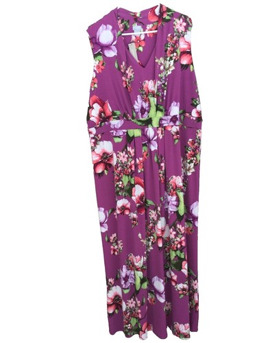 Chicos Womens Black Solid Sleeveless Stretch Classic Pleated Maxi Dress M  8/10 | eBay