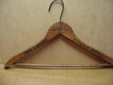VINTAGE I. MILLER TAILOR  CLOTHIER HANGER, 721 GRAND AVENUE, NEW HAVEN, CT