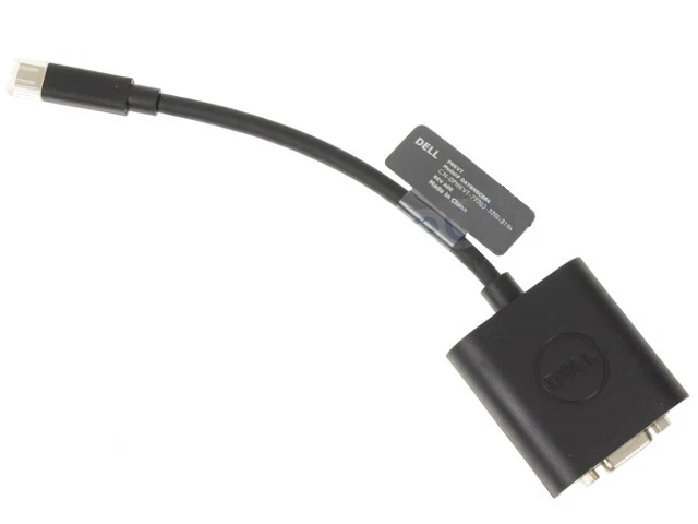 NEW Dell Mini Display Port to VGA Adapter Cable Converter 00FVP mDP Thunderbolt