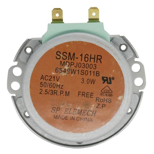 Ersatz Mikrowelle Plattenspieler Motor für LG6549W1S015A 6549W1S011B 6549W1S011A