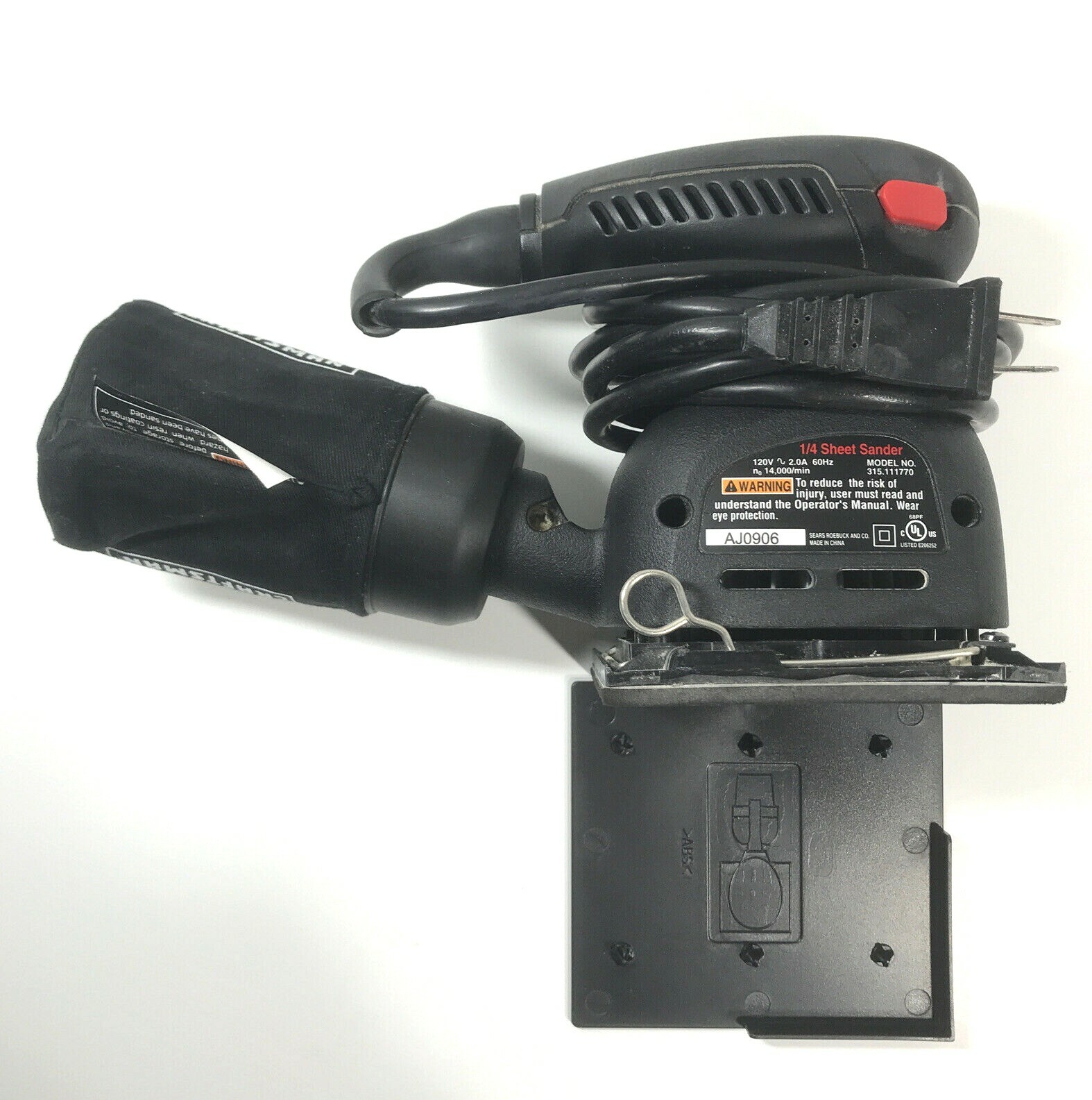 Sheet Sander Double Insulated Model 