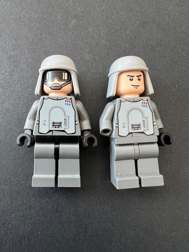 2x Lego Minifigure Star Wars Imperial Officer