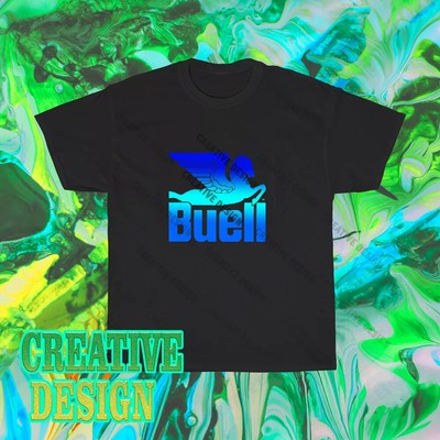 Brand New Buell American Motorcycle Manufacturing T-Shirt Funny Size S to 5XL