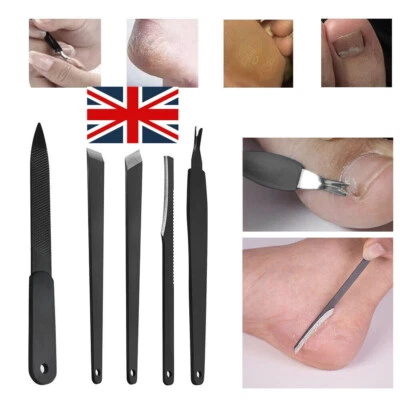 FIXTI 5Pcs Callus Shaver Remover Hard Dead Skin Corn Cutter Foot Pedicure Machine UK