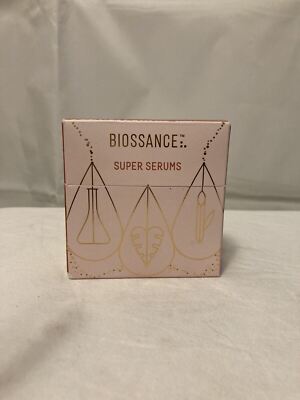 Biossance Super Serums 3 Pcs Phyto-Retinol/Dark Spot/Lactic Acid Korean Skincare