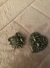 Vintage Metal Decorative Button Covers