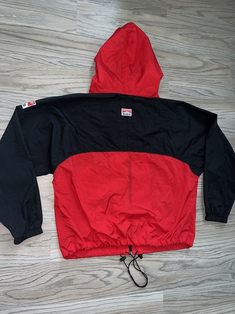 Vintage Marlboro Adventure Team Mens Jacket Size L Red Logo Vintage Marlboro Adventure Team Mens Jacket Size L Red Logo