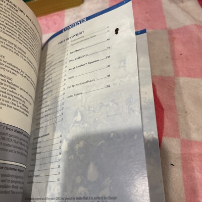 Vintage Final Fantasy XI Online Game Manual | eBay