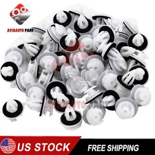 Set Of 100 Clips For BMW DOOR TRIM PANEL E34 E46 E36 E38 E39 M3 & Free Seal Ring