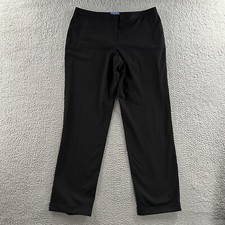 Simply Vera Wang Womens Pants Black Size 14 Dress Pant Polyester Rayon Blend