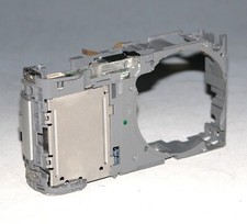 Main Frame w/Flash  Battery Box For Panasonic Lumix DMC-ZS5 Camera Silver 