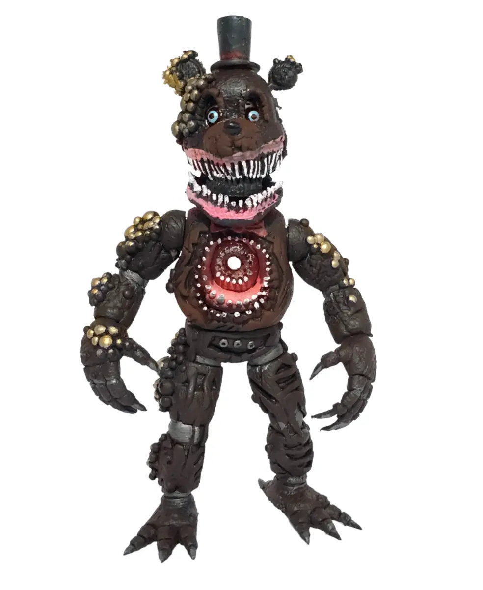 TOY FIGURE MEXICAN FREDDY FIVE NIGHTS AT FREDDY 'ANIMATRONICS TWISTED