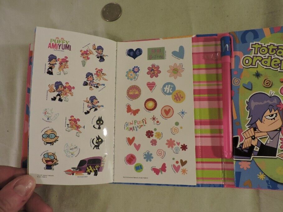 Hi Hi Puffy AmiYumi Totally Together (Tri-fold binder with pen