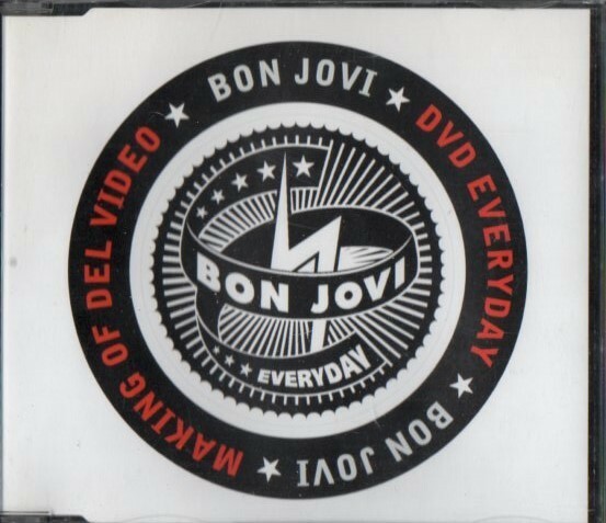  DVD BON JOVI - EVERYDAY MAKING OF DEL VIDEO / SPANISH PROMO DVD EL CORTE INGLES