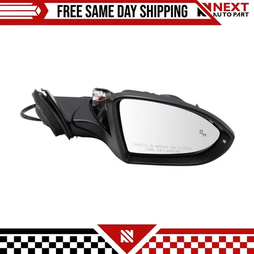 New Passenger Side Power View Mirror Heated For 2019-2020 Volkswagen Jetta