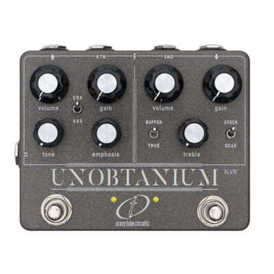 【送料込】Crazy tube … Unobtanium RAW edition New Crazy Tube Circuits Unobtanium “RAW” Edition Overdrive