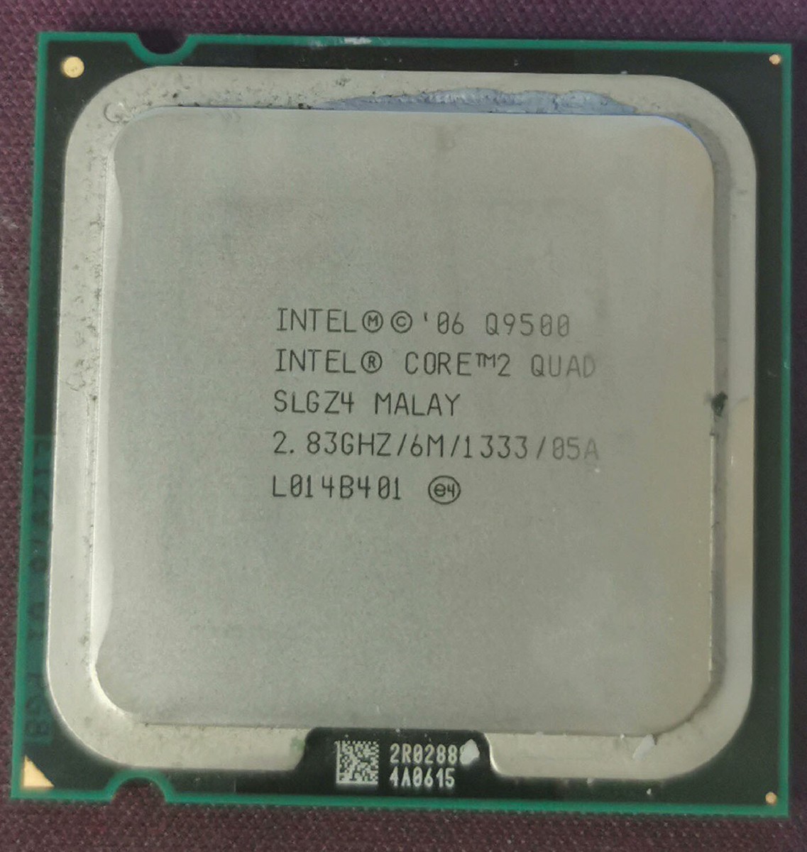 Intel Core Quad Q9500 SLGZ4 6MB 1333MHz LGA-775 CPU