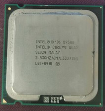 Processore CPU Intel Core 2 Quad Q9500 SLGZ4 2,83 GHz 6 MB 1333 MHz LGA-775
