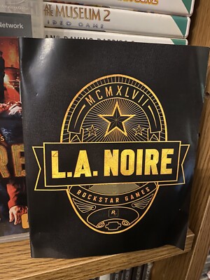 L.A. Noire Sony PS3 Game Rockstar Games Complete With Manual Free