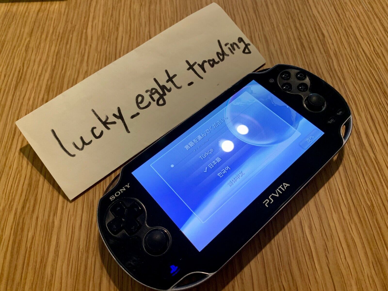 PS Vita Crystal Black PCH 1000 ZA01 Console only PSV [H] - BFJ Tax