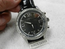 Isaac Mizrahi P1L46AA Smartwatch 42mm - Silver with BLACK Strap USED SAVE 