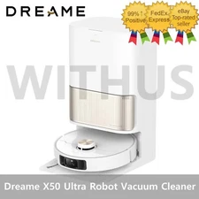 Dreame X50 Ultra Robot Vacuum Cleaner w/Base Station 20,000Pa - AC 220V / 60Hz