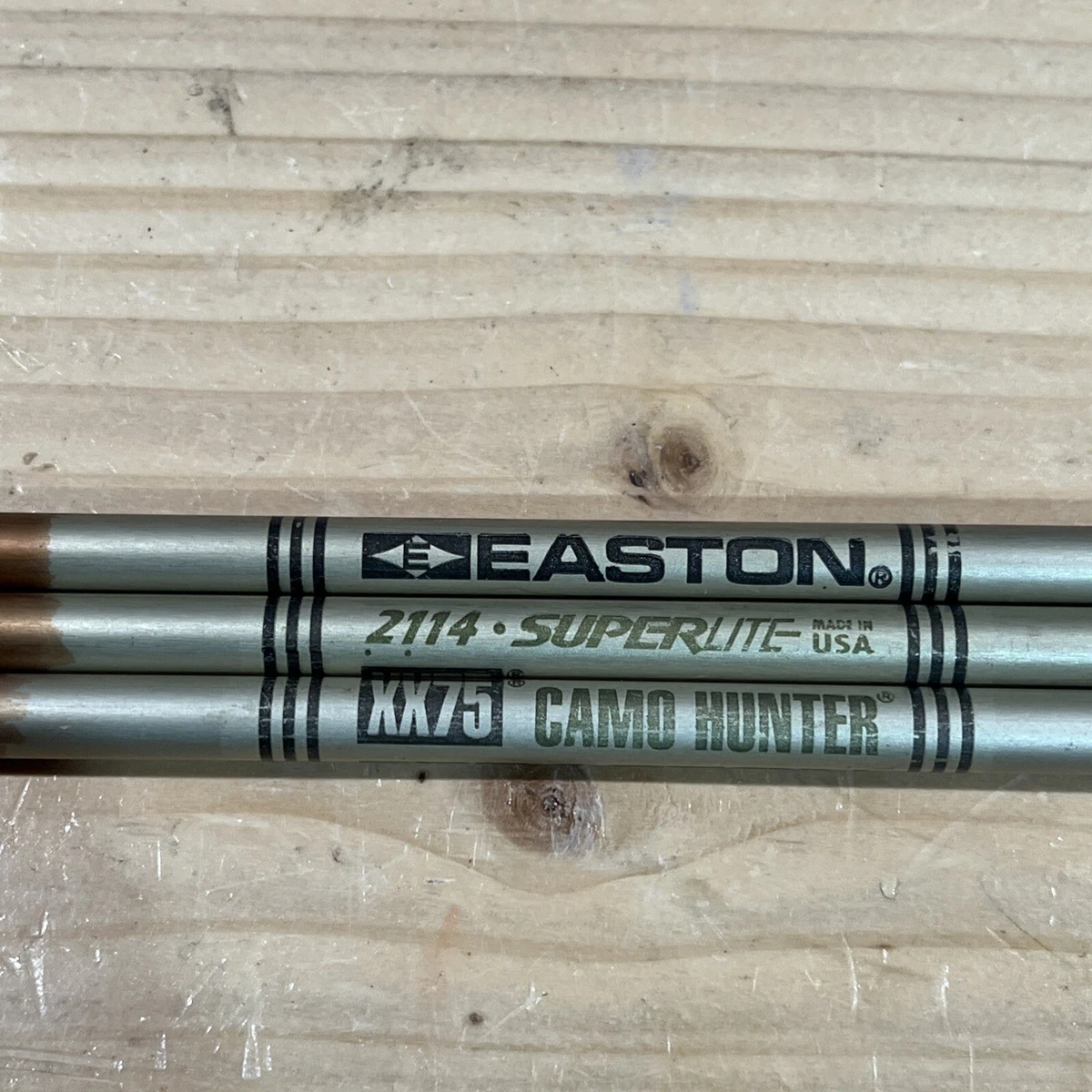 Easton Hunter XX75 Frecce In Lega 7075-T9 Per Tiro Con L'Arco, Tolleranza .002", Confezione Da 12, Colore Mimetica - 2