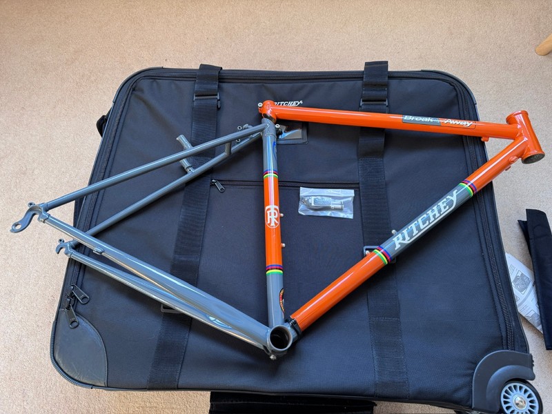 Ritchey Breakaway CROSS frameset with case - NOS BREAK AWAY cyclocross frame