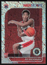 2019-20 Hoops Premium Stock Shimmer Rookie Variation #206 Rui Hachimura Wizards