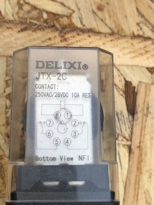 1PC DELIXI JTX-2C AC220V relay New
